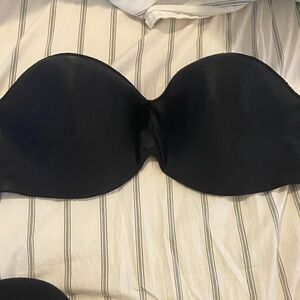Maidenform Classic Black Strapless Bra